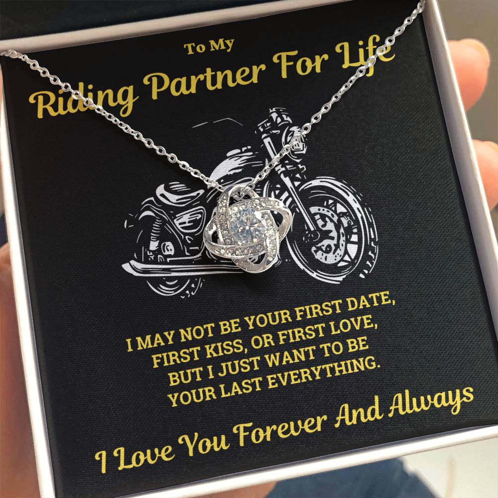 Riding Partner For Life
