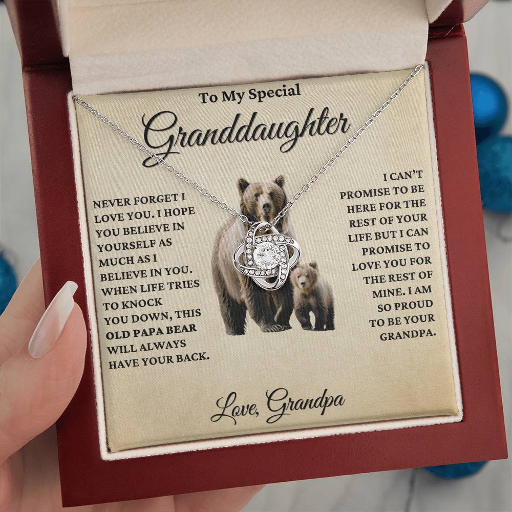 To My Special Granddaughter