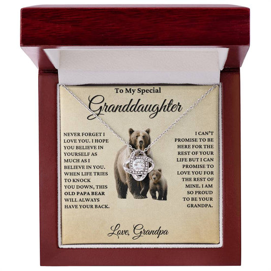 To My Special Granddaughter