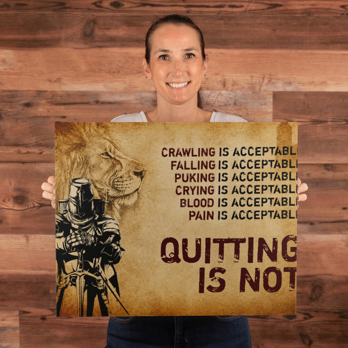 Quitting Is UnAcceptable